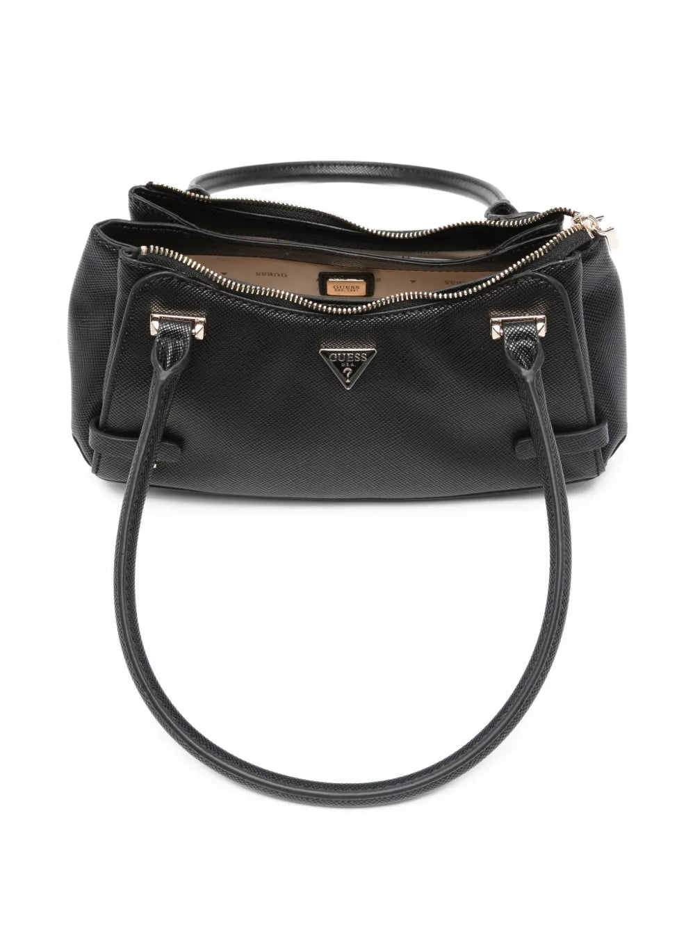 GUESS USARosalba logo-plaque shoulder bag