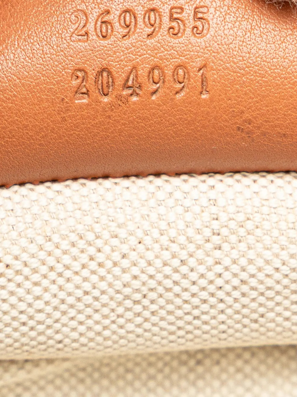 Pre-OwnedGucci Pre-Owned2000-2015 Guccissima Heart Bit satchel