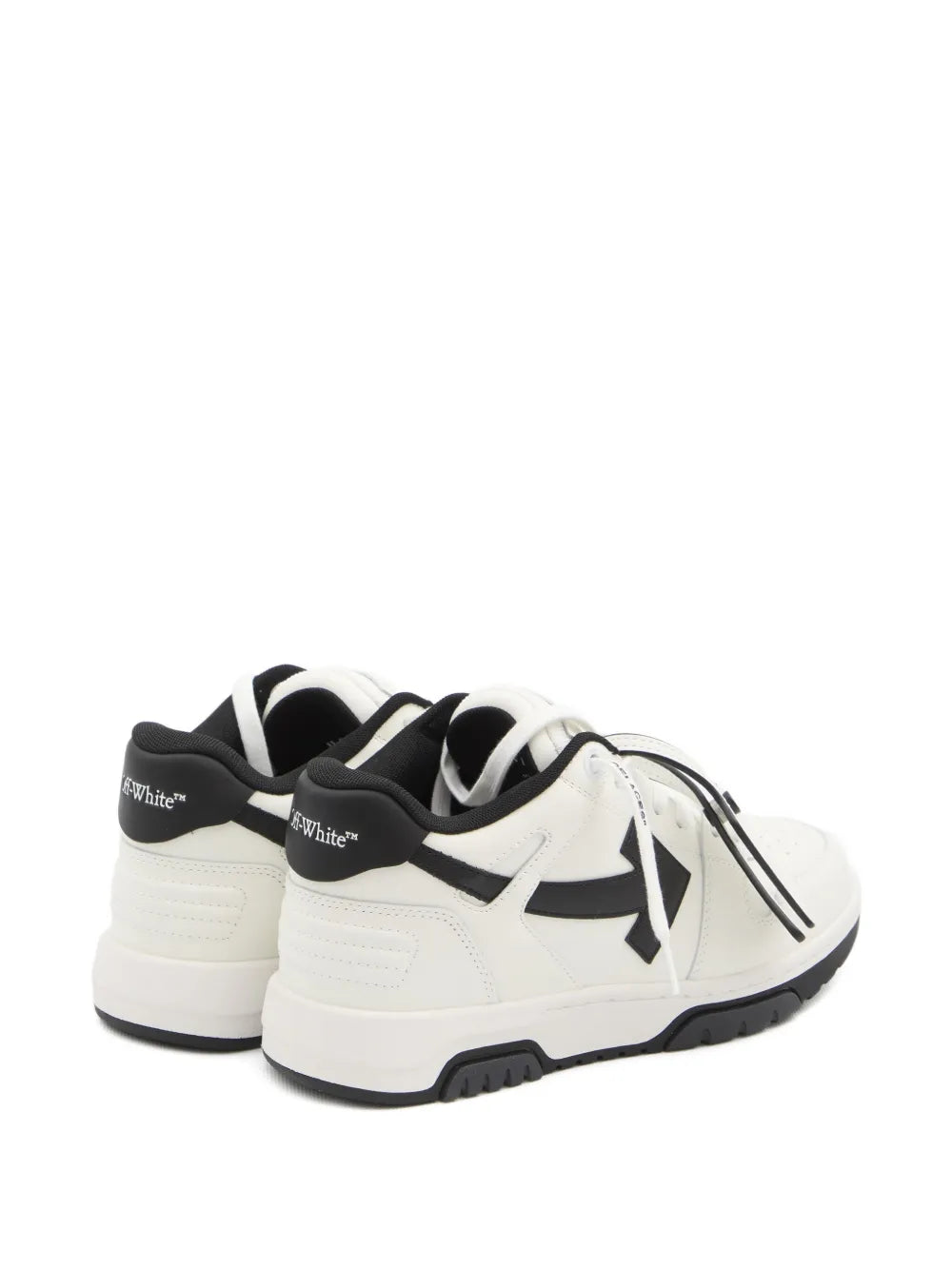 Off-White Out Of Office Arrow-Logo Leather Sneakers
