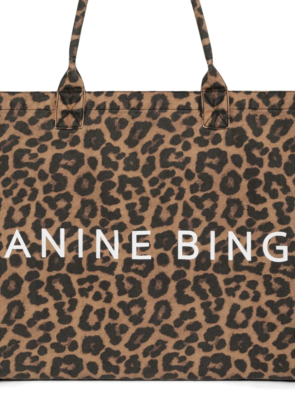 ANINE BINGleopard-print tote bag