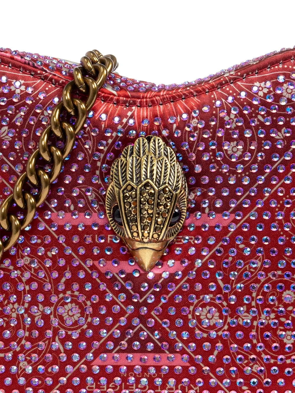 Kurt Geiger LondonKensington Heart heart-shaped crystal-embellished tote bag
