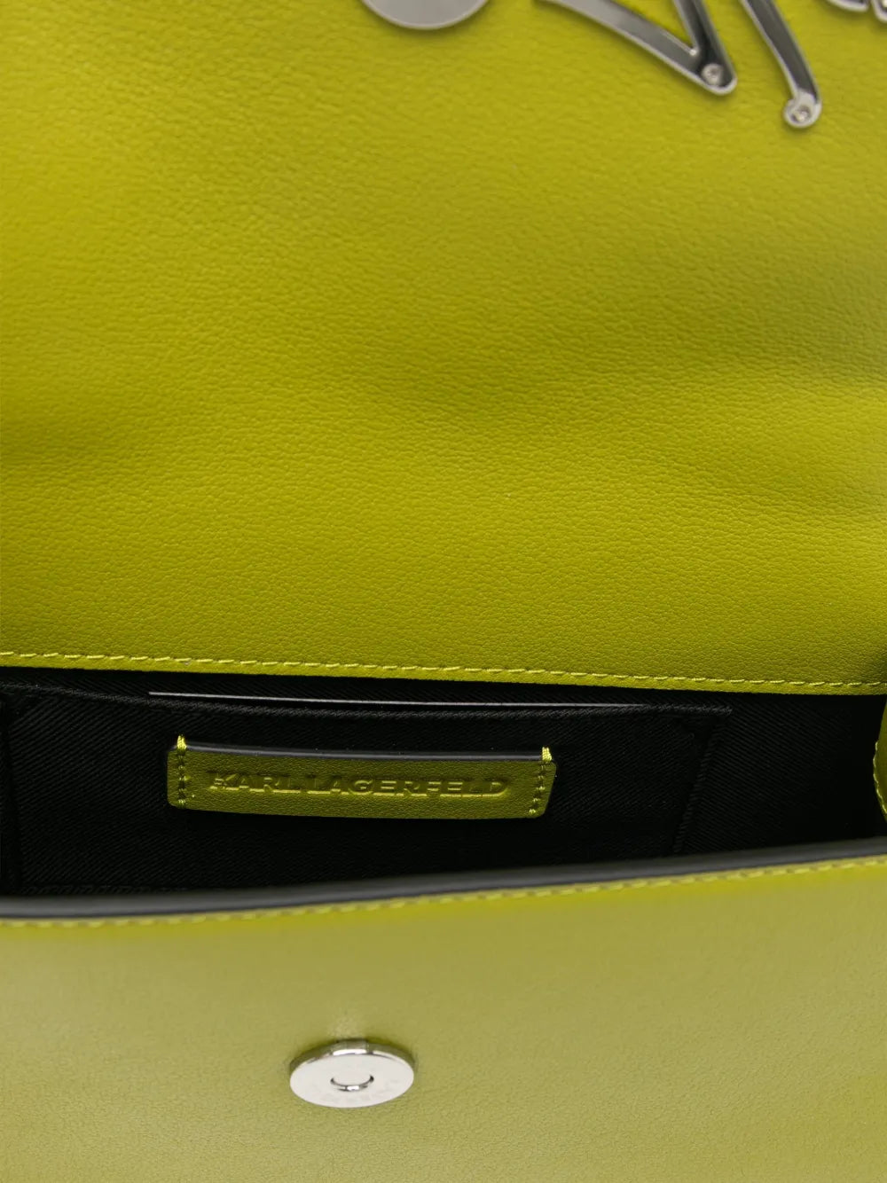 Karl Lagerfeldlogo-plaque tote bag