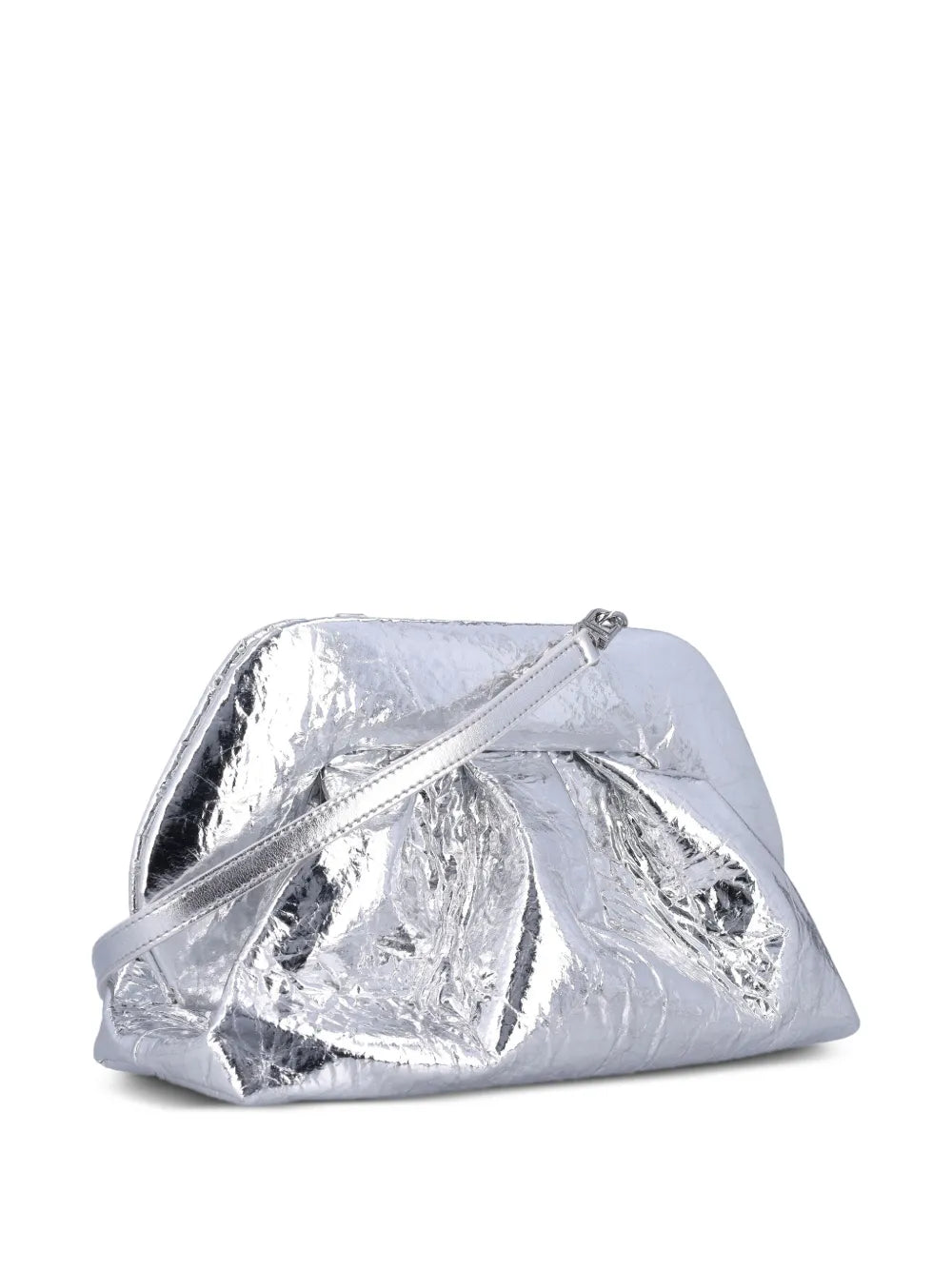 Themoiria pleated clutch bag