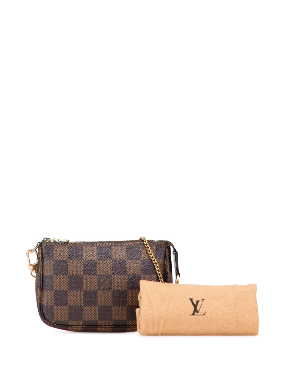 Pre-OwnedLouis Vuitton Pre-Owned2007 Damier Ebene Mini Pochette Accessoires handbag