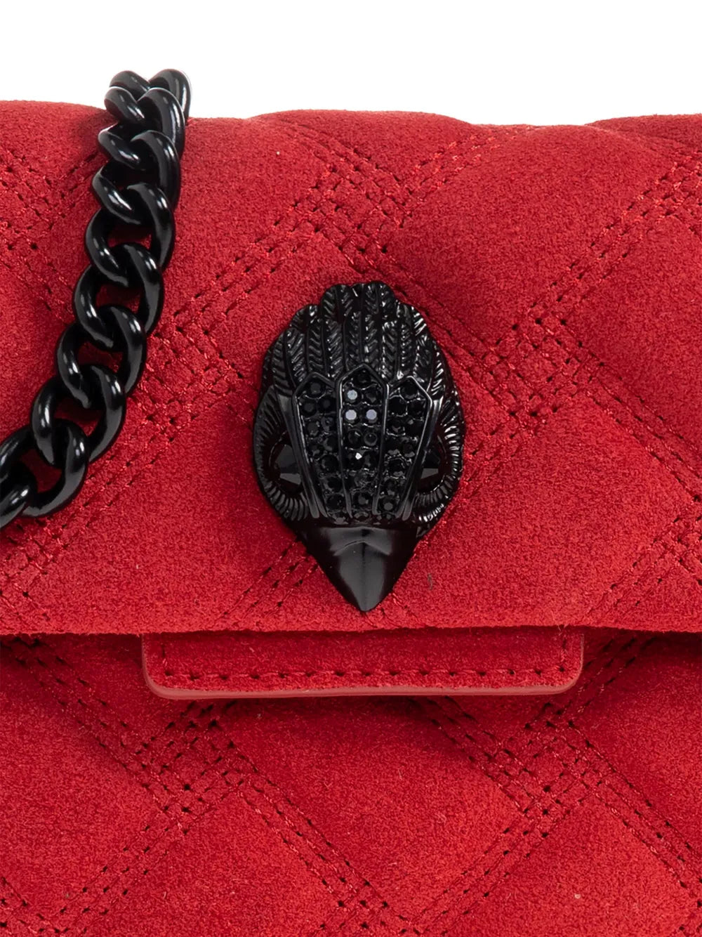 Kurt Geiger Londonchain-strap quilted mini bag