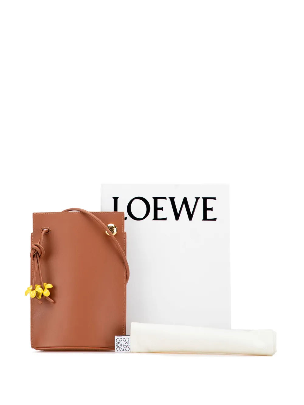 Pre-OwnedLoewe Pre-Owned2010-2025 Calfskin Dice Pocket crossbody bag