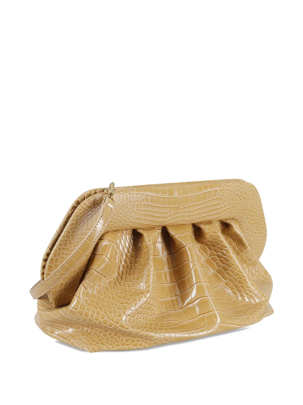 Themoirroco Biscuit pleated clutch