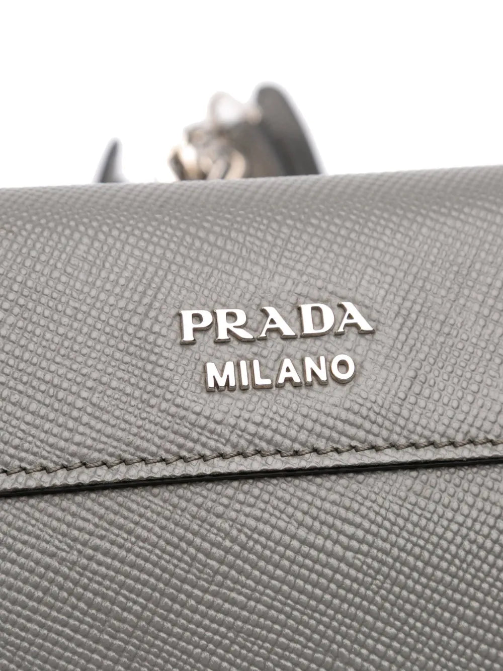 Pre-OwnedPrada Pre-Owned2013-2025 Saffiano Cuir Twist Lock Chain Flap crossbody bag