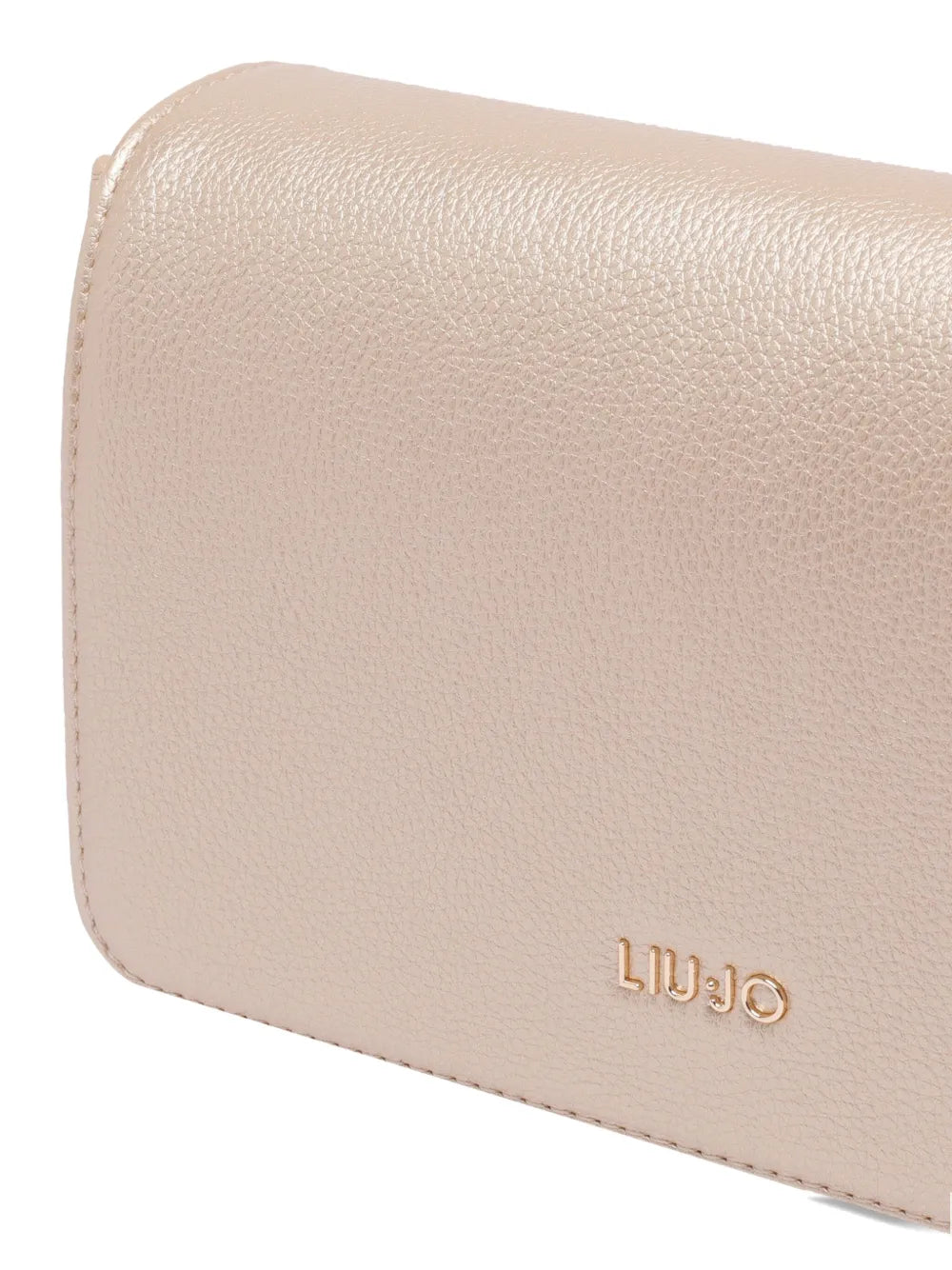 LIU JOmetallic-finish shoulder bag