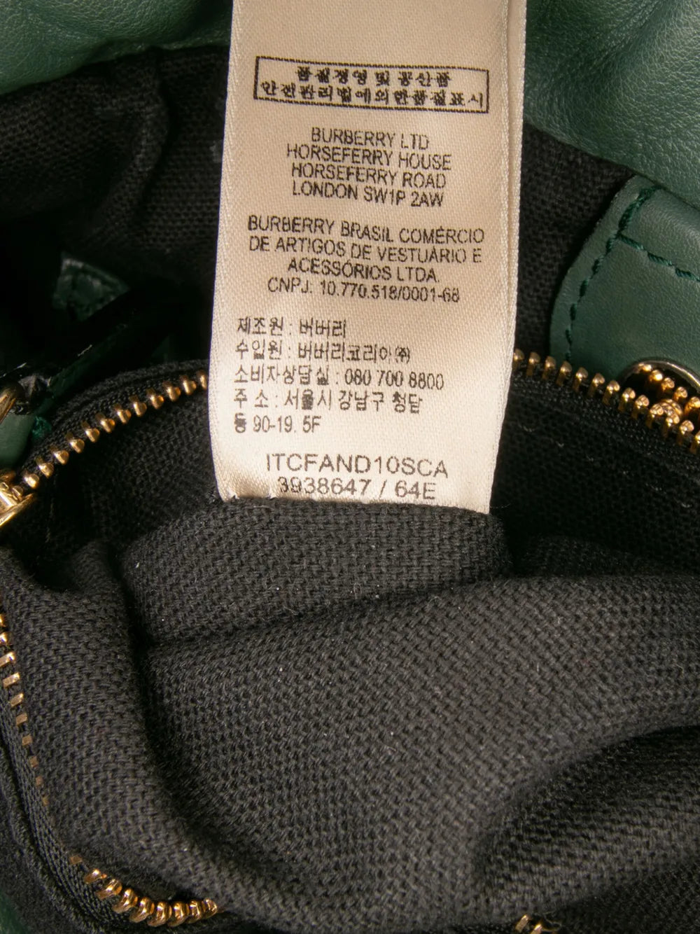 Pre-OwnedBurberry Pre-Owned2000-2017 House Check Canvas and Calfskin Little Crush crossbody bag