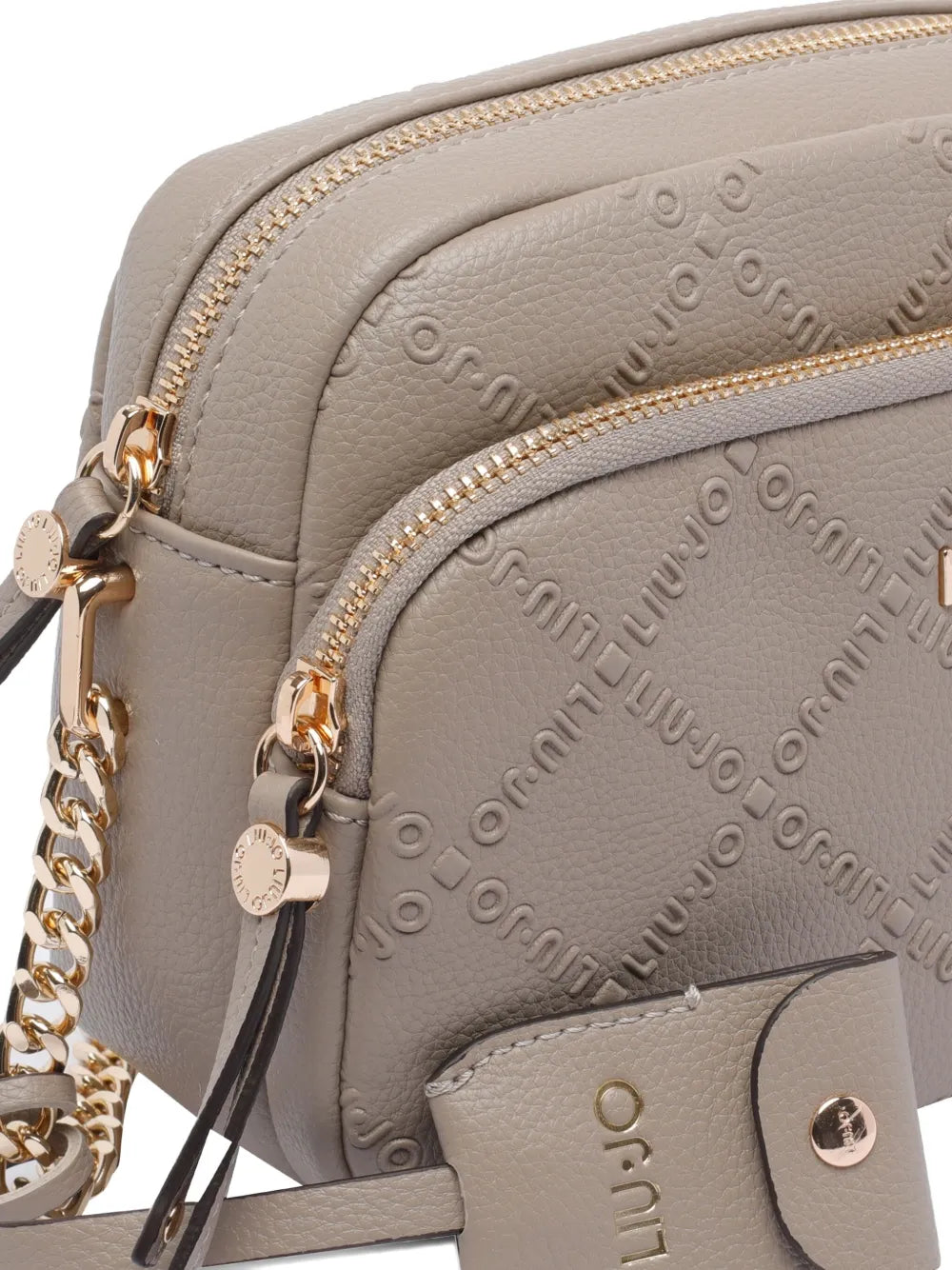 LIU JOlogo-embossed chain-strap shoulder bag