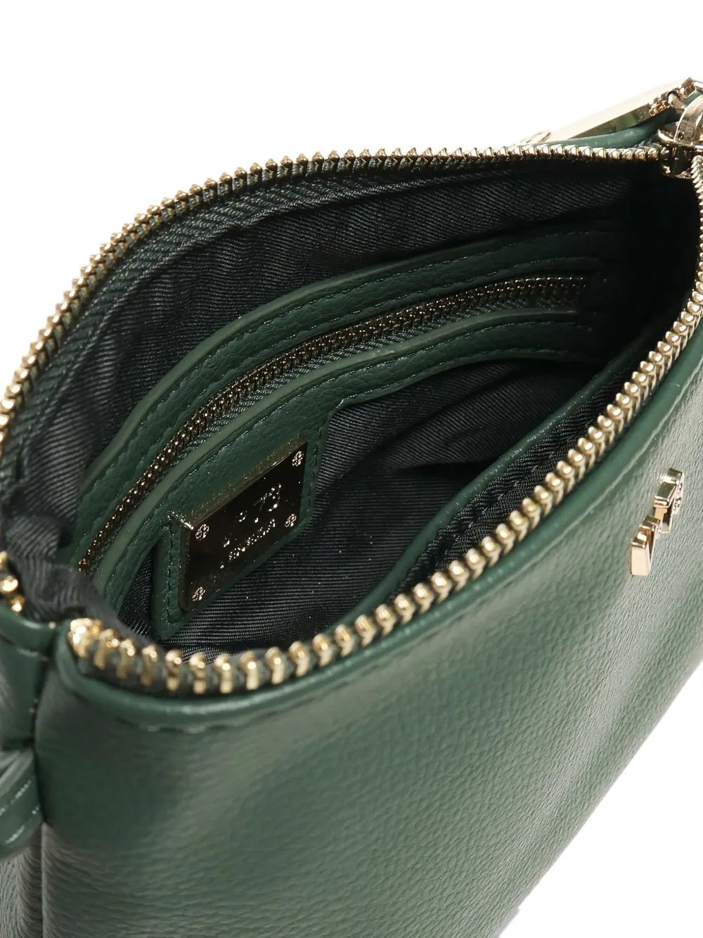 V3logo-lettering clutch bag