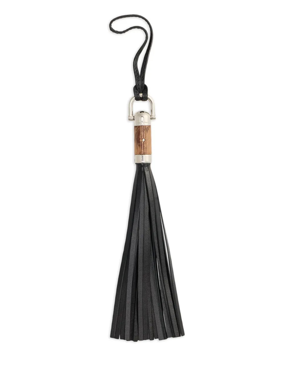 Ralph Lauren Collectionleather-tassel bag charm