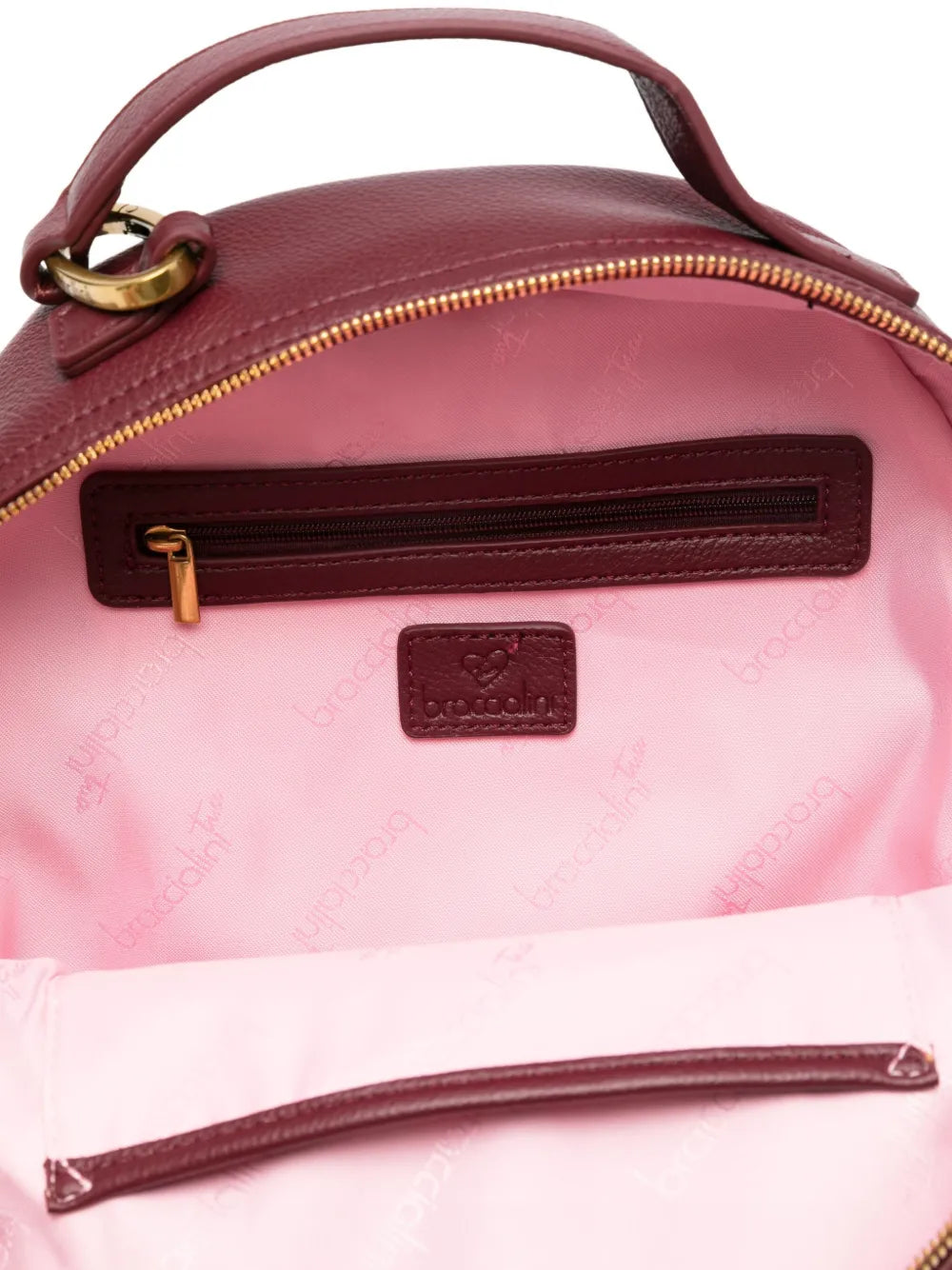 Braccialinileather backpack