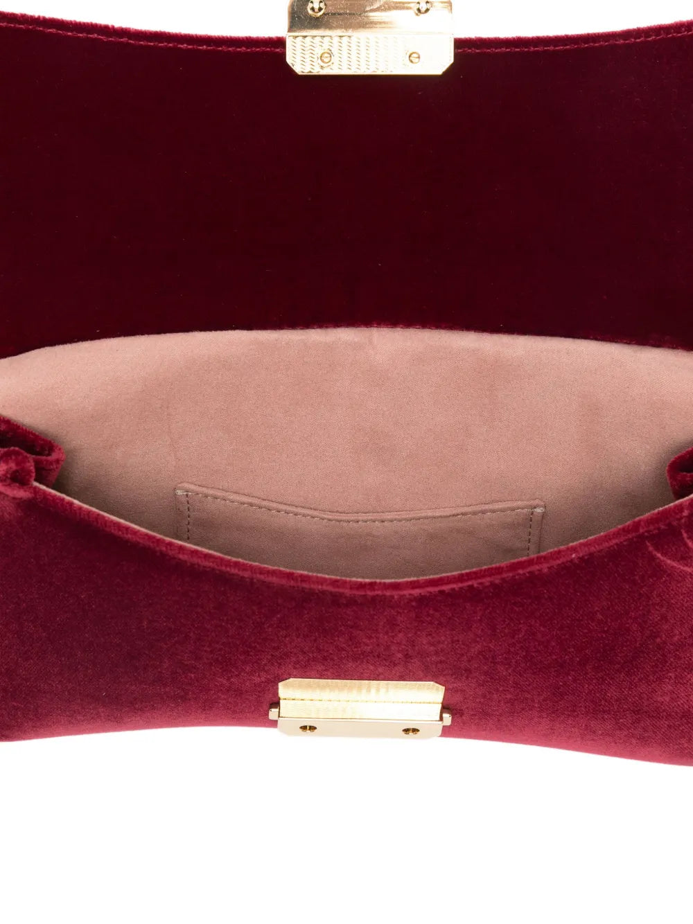 Emporio Armanilogo-plaque clutch bag