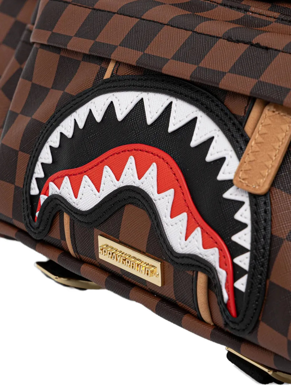 Spraygroundchecked-pattern belt bag