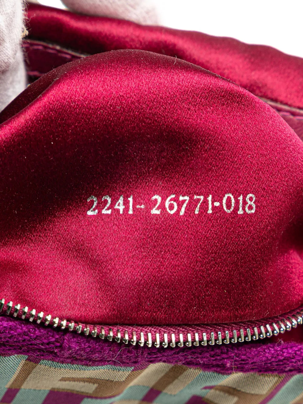 Pre-OwnedFendi Pre-Owned20th Century Zucca Nylon crossbody bag