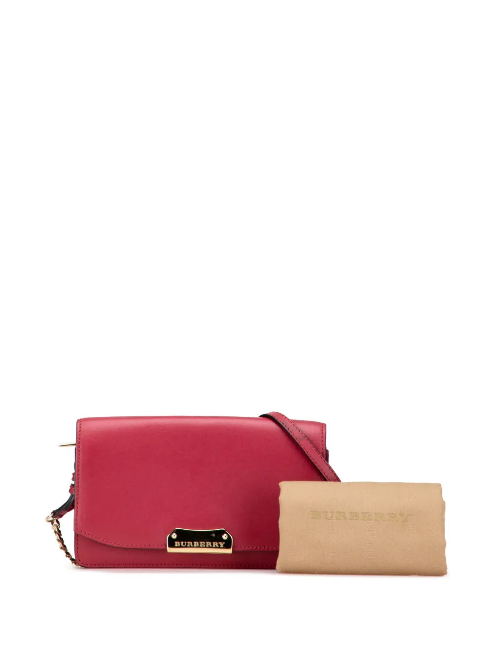 Pre-OwnedBurberry Pre-Owned2000-2010 Leather Madison Wallet On Chain crossbody bag