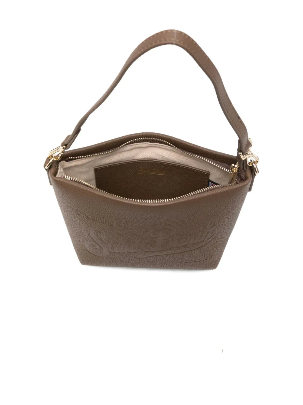 MC2 Saint Barthlogo-embossed shoulder bag