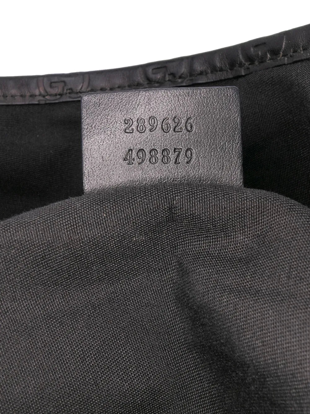 Pre-OwnedGucci Pre-Owned2016-2025 Guccissima Trimmed Denim tote bag