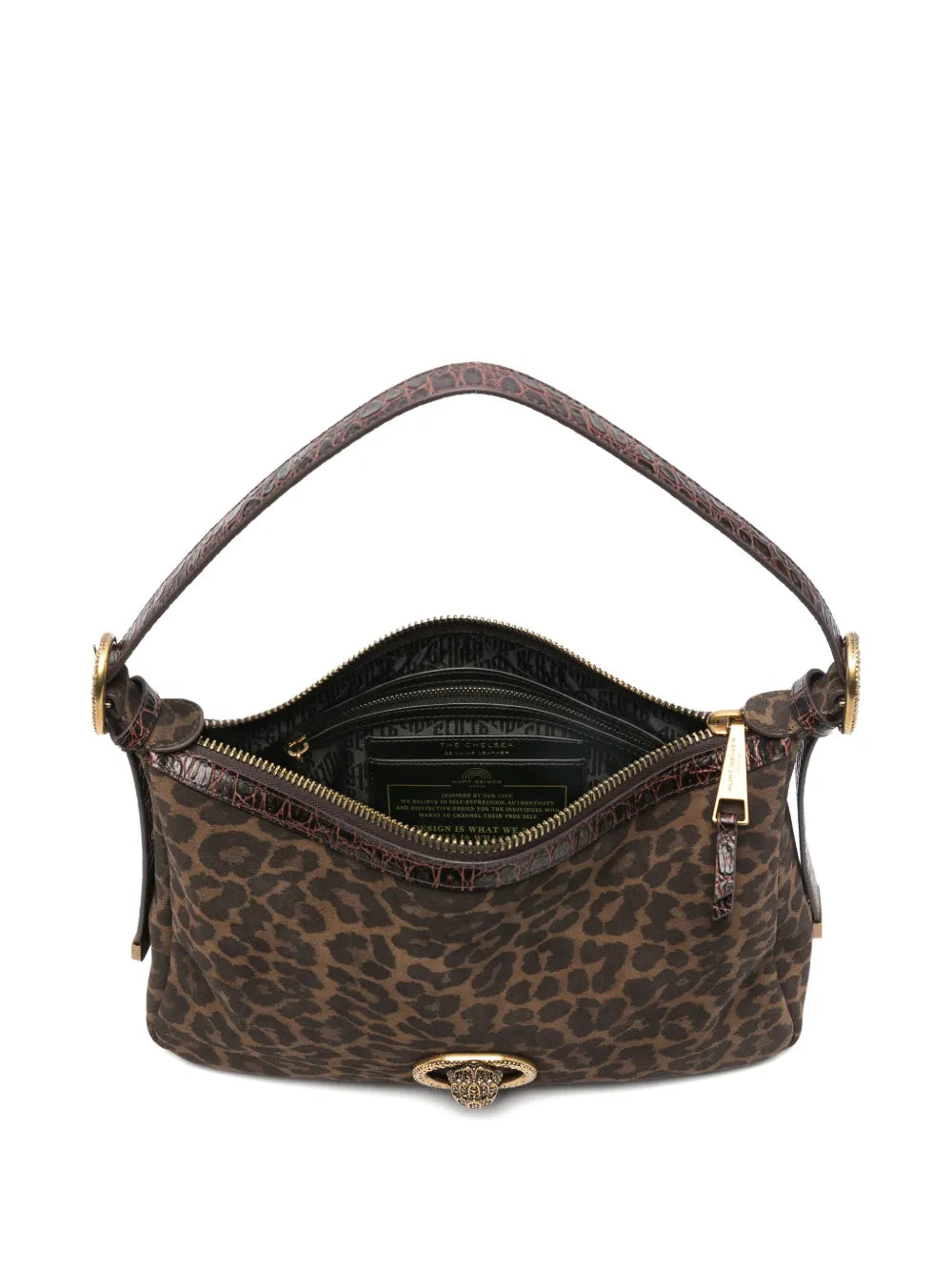 Kurt Geiger LondonChelsea animal-print shoulder bag