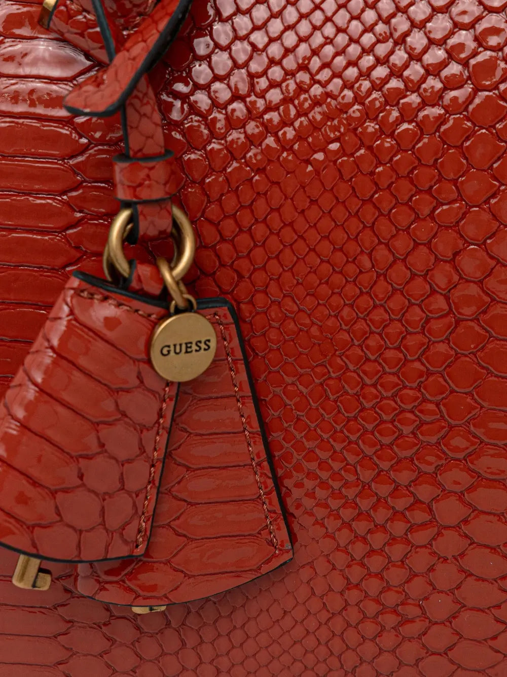GUESS USAGeorgina python-effect tote bag