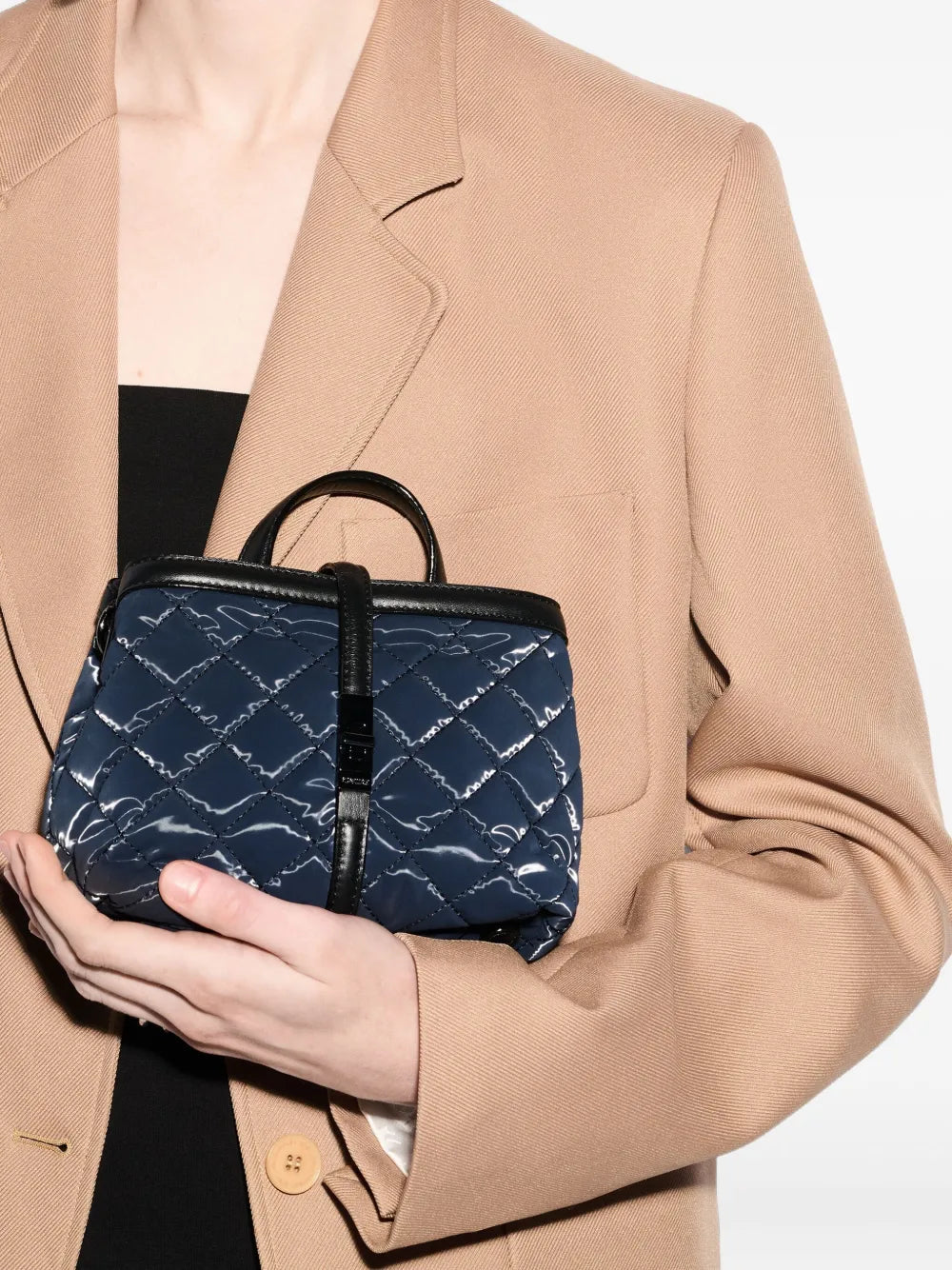 Mz Wallace Astor mini quilted top handle crossbody