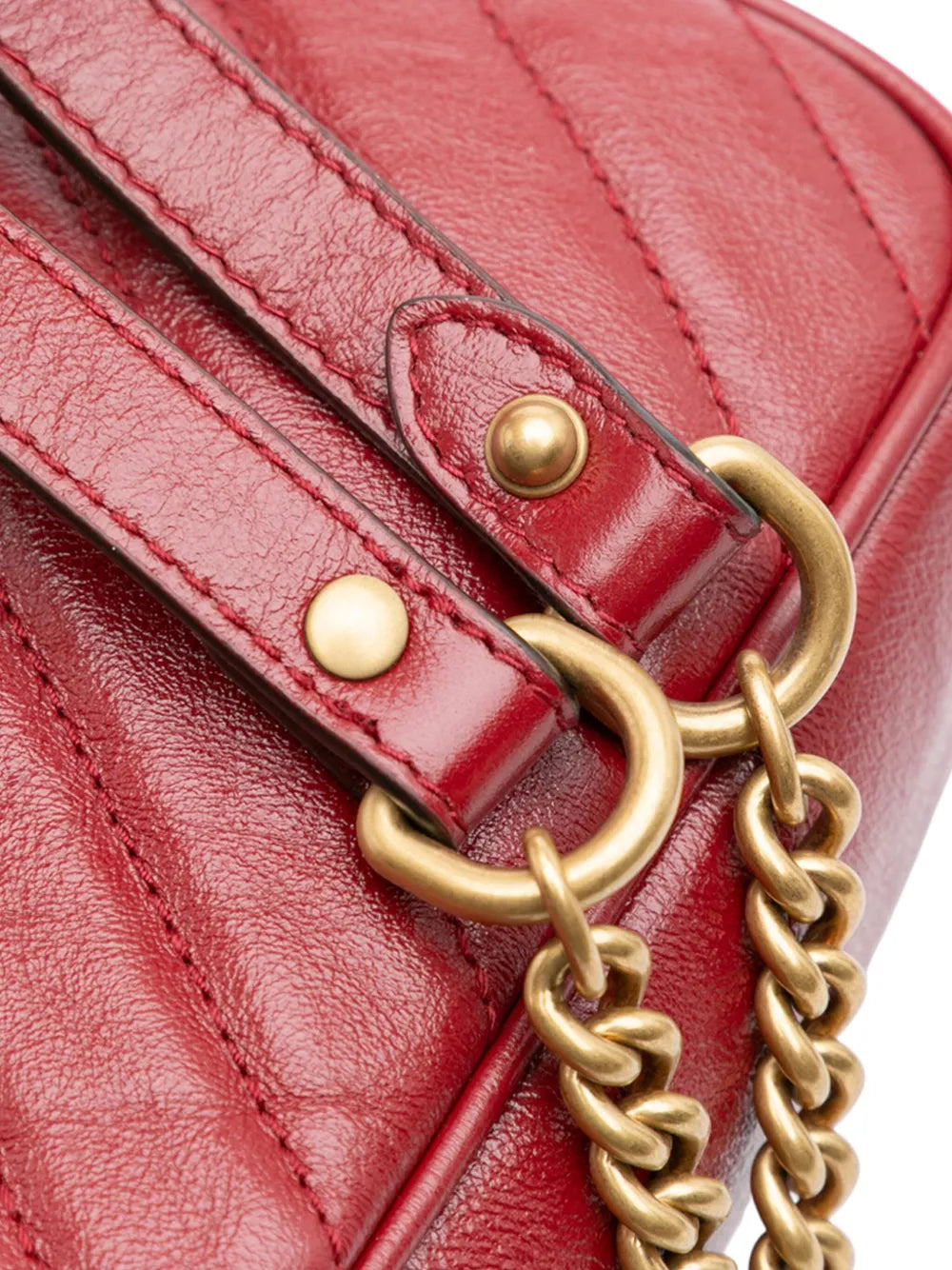 Pre-OwnedGucci Pre-Owned2016-2025 GG Marmont Matelasse Leather Double Zip crossbody bag