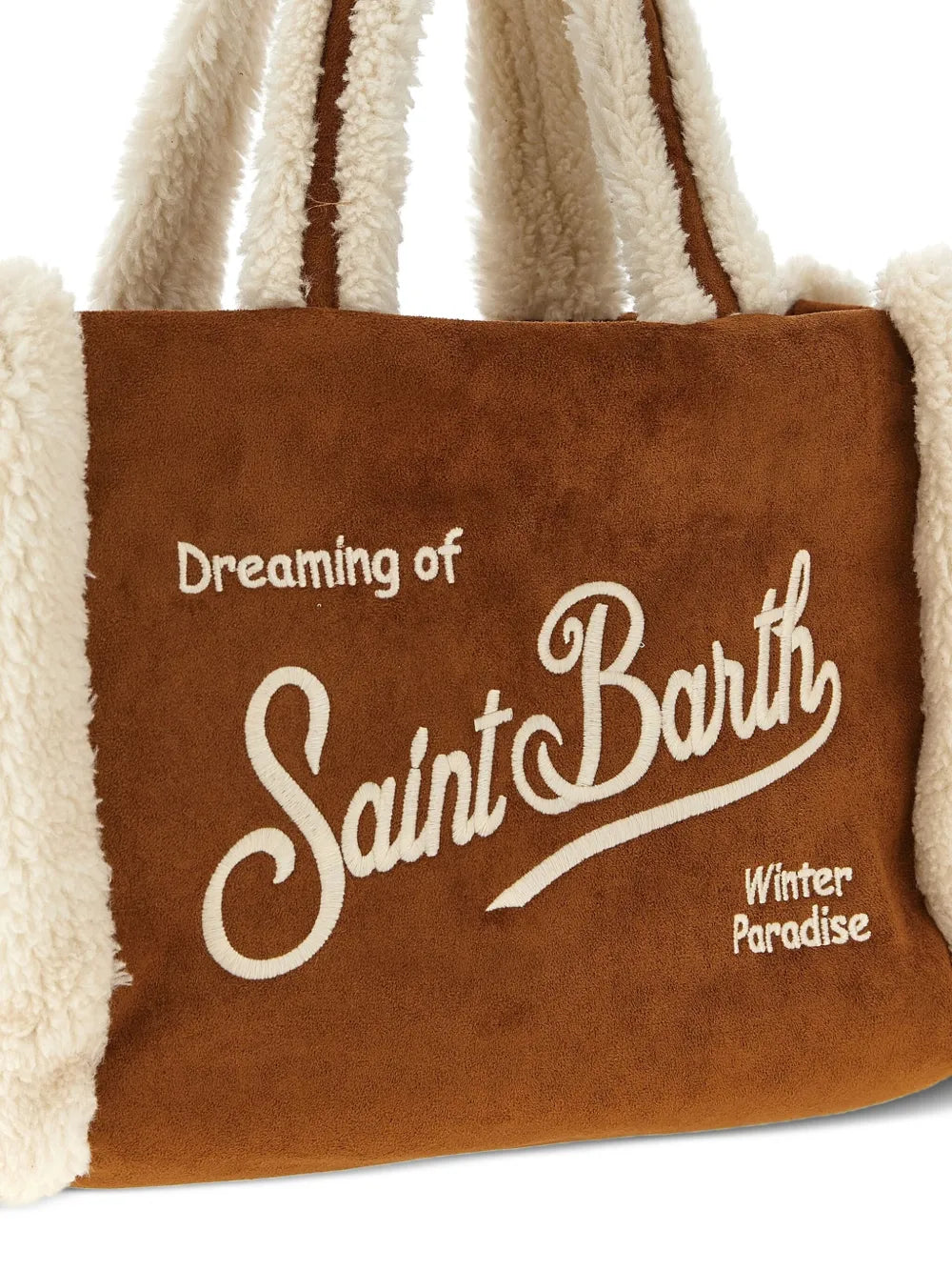 MC2 Saint BarthColette shearling-lined tote bag