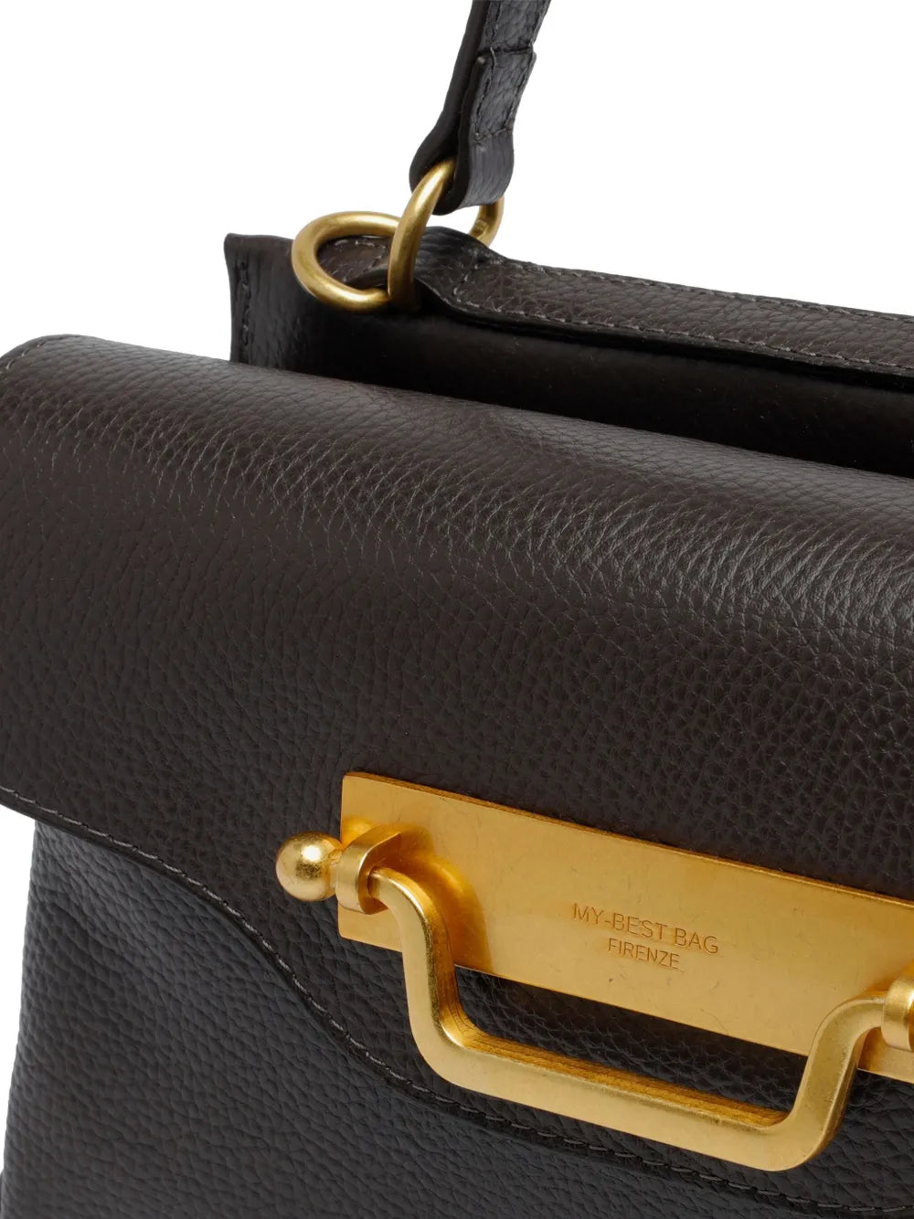 MY BEST BAGmagnetic-closure leather shoulder bag