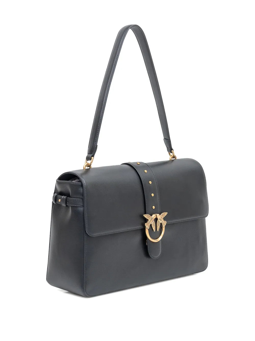 New SeasonPINKOmaxi Love studded shoulder bag