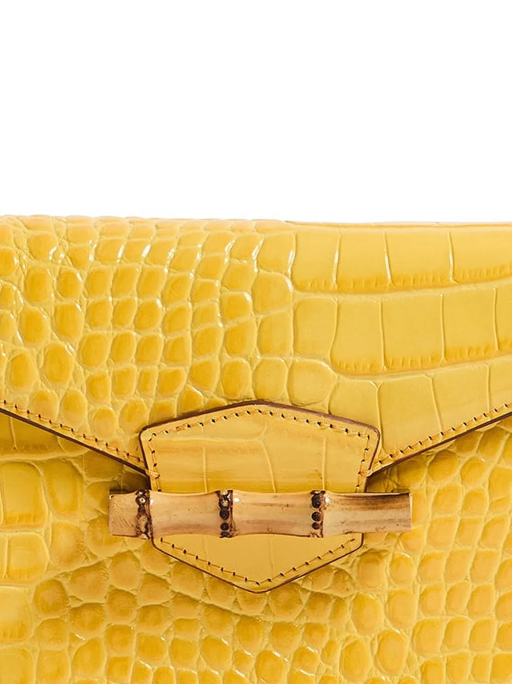Pamela MunsonThe Jackie crocodile-effect clutch bag