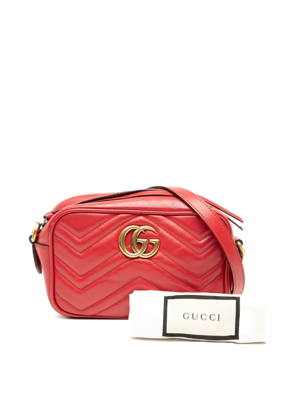 Pre-OwnedGucci Pre-Owned2016-2025 Mini GG Marmont Matelasse Leather crossbody bag