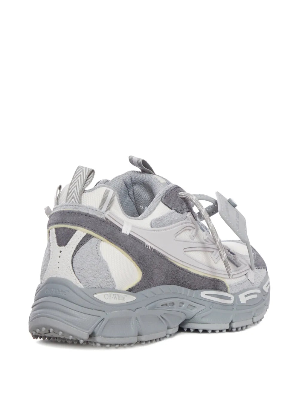 Off-White Suede Design Trainers