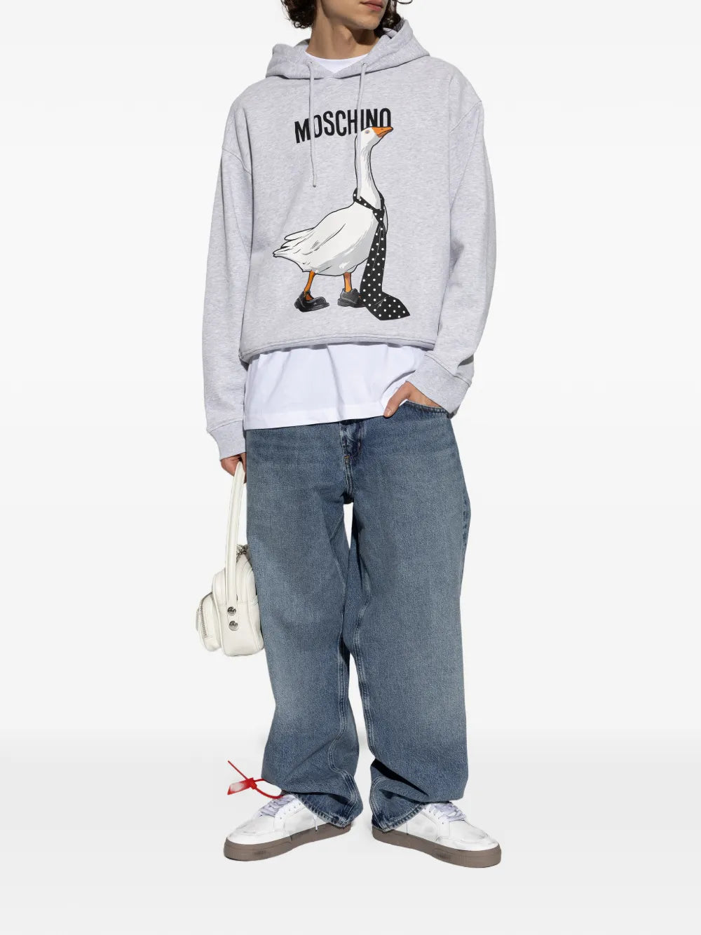 Off-White Arrow-Motif Leather Sneakers
