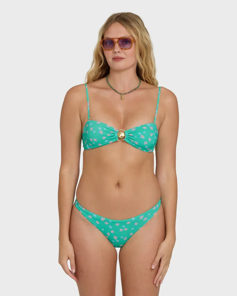 Ship Wrecked Shelly Bandeau Bikini Top