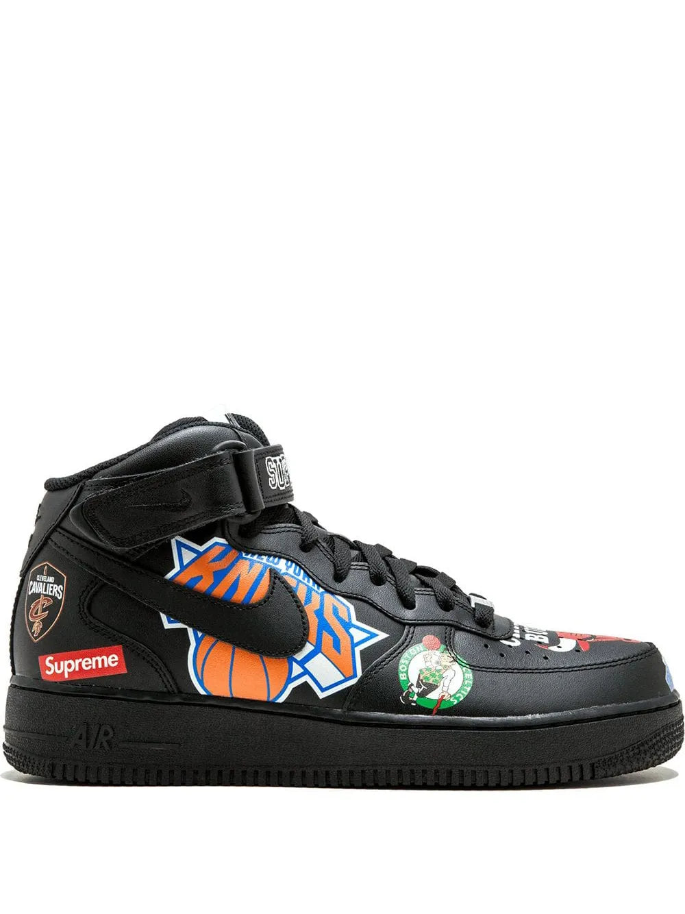 Nike X Supreme X Nba Air Force 1 Mid 07 Sneakers