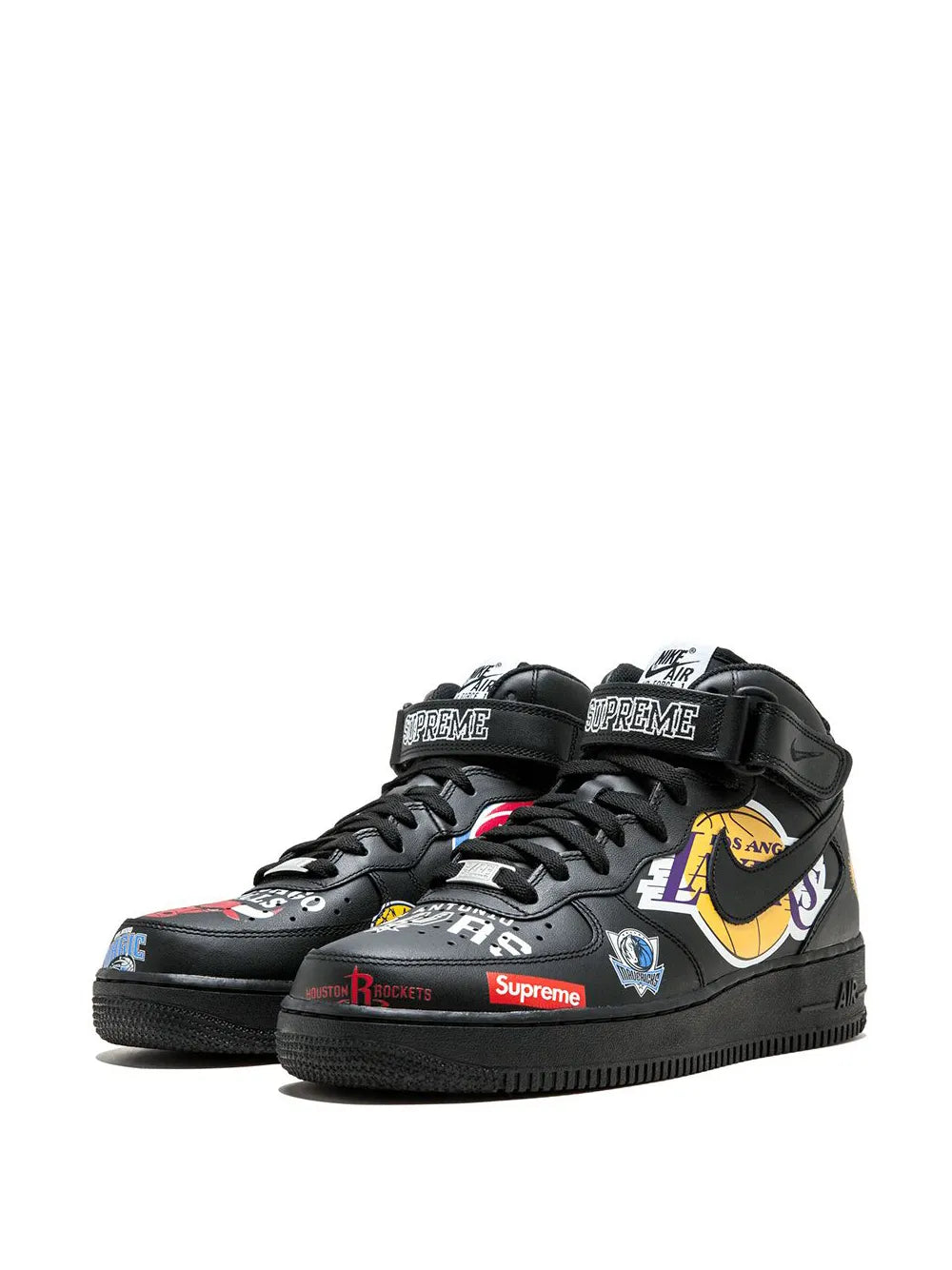 Nike X Supreme X Nba Air Force 1 Mid 07 Sneakers