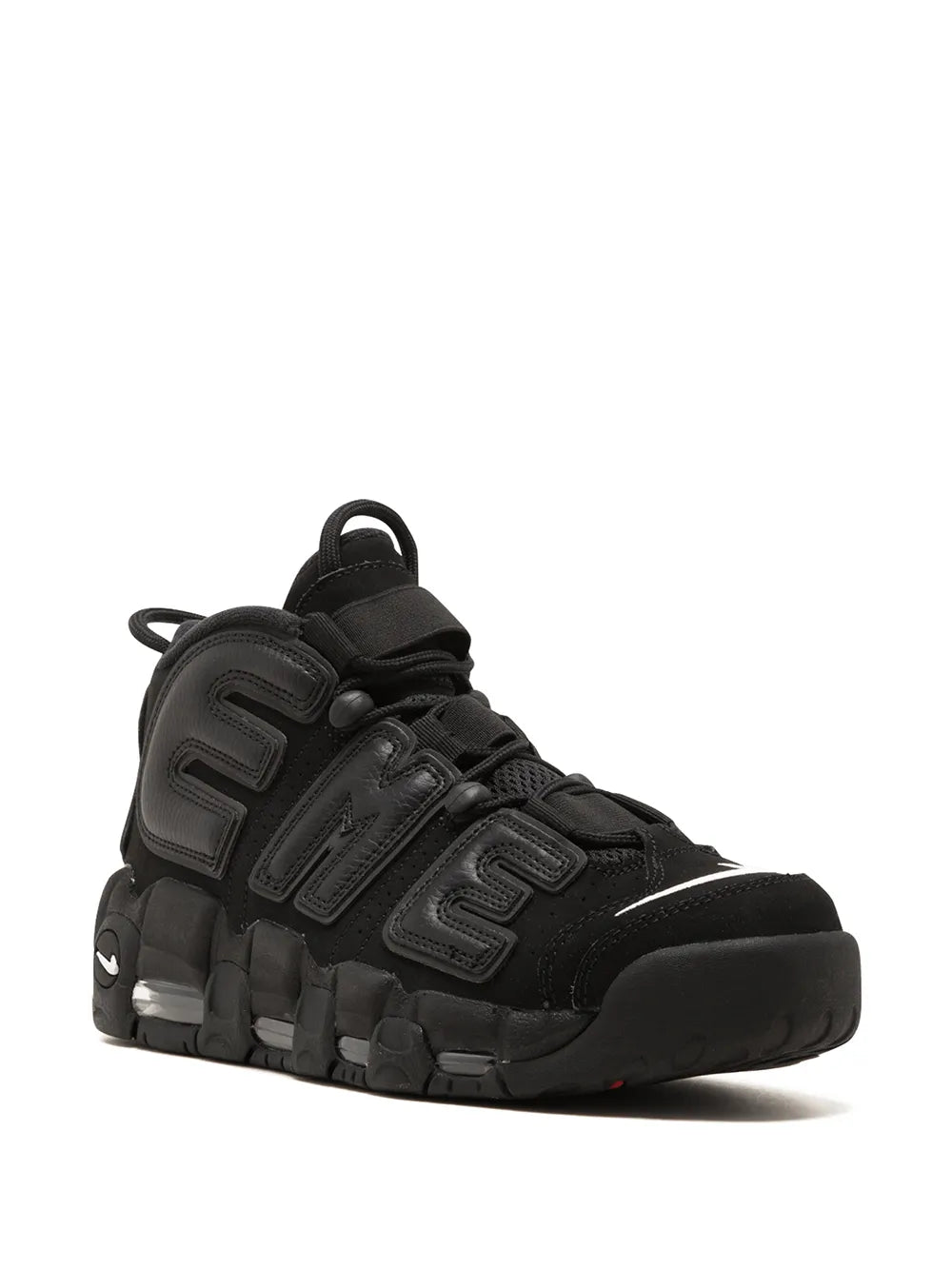 Nike X Supreme Air More Uptempo Suptempo Black Sneakers