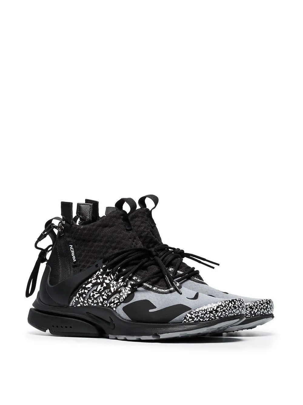 Nike X Acronym Air Presto Mid Cool Grey Sneakers