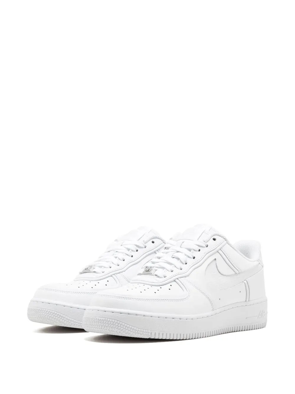 Nike X John Elliott Air Force 1 Triple White Sneakers