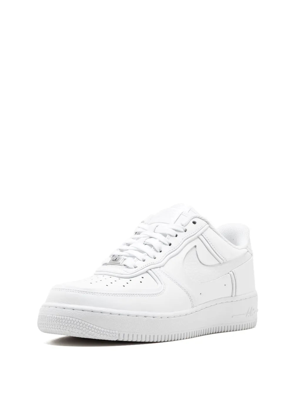 Nike X John Elliott Air Force 1 Triple White Sneakers