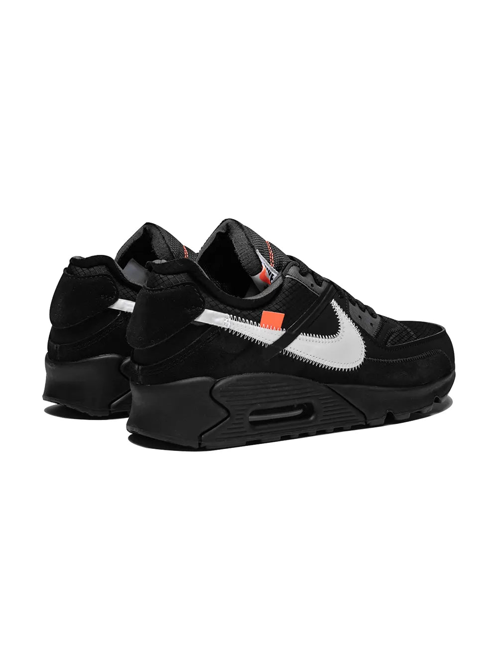 Nike X Off-White The 10: Air Max 90 Black Sneakers