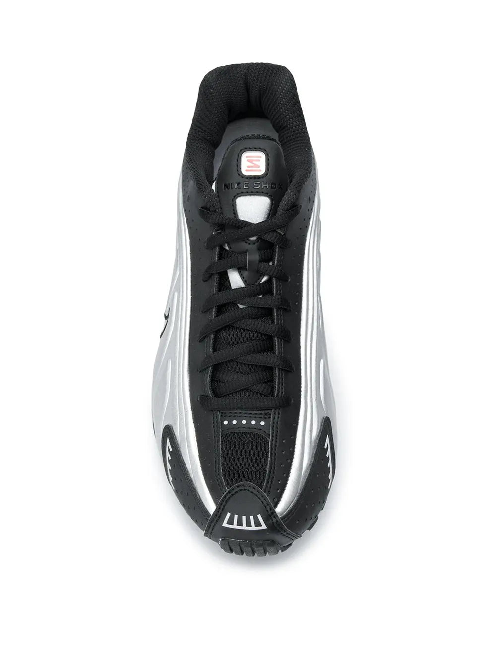 Nike Shox R4 Black/Metallic Silver Sneakers