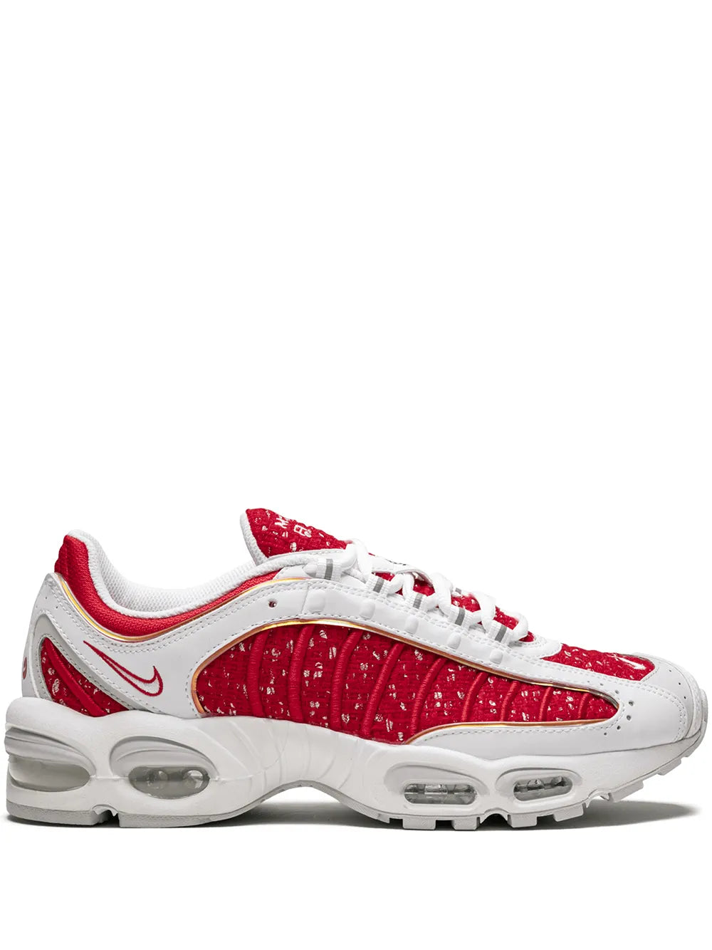 Nike X Supreme Air Max 98 Tailwind 4 White/Red Sneakers