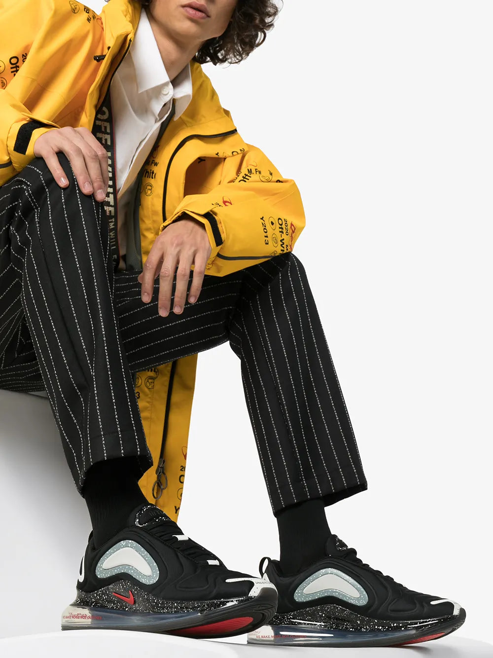 Nike X Undercover Air Max 720 Black Sneakers