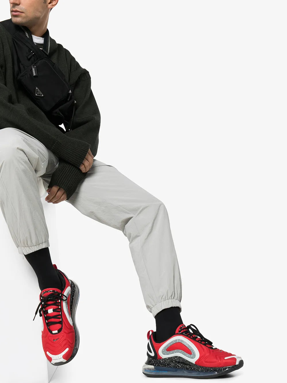 Nike X Undercover Air Max 720 Red Sneakers
