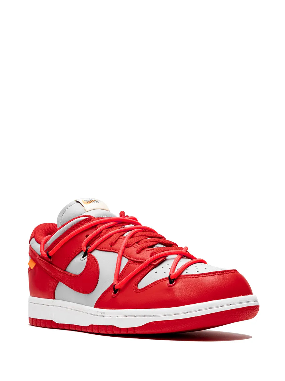 Nike X Off-White Dunk Low University Red Sneakers