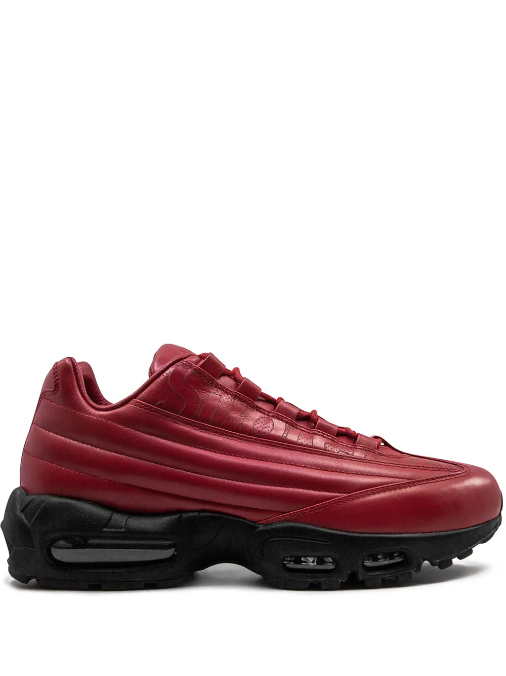 Nike X Supreme Air Max 95 Lux Red Sneakers