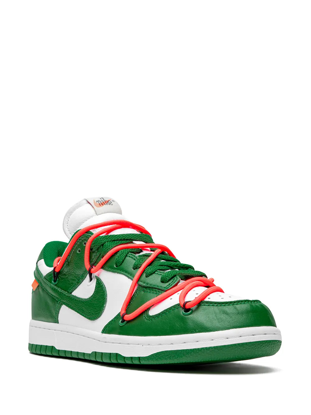 Nike X Off-White Dunk Low Pine Green Sneakers